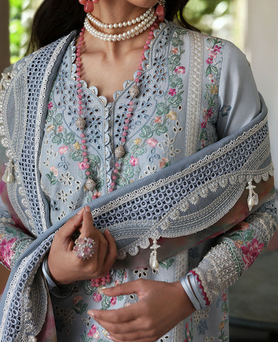 Republic Womenswear | Kalani Eid Luxury Lawn 25 | D7-B - Hoor -  Republic Womenswear Ladies Clothes - Original Designer Dress - House of Maryam