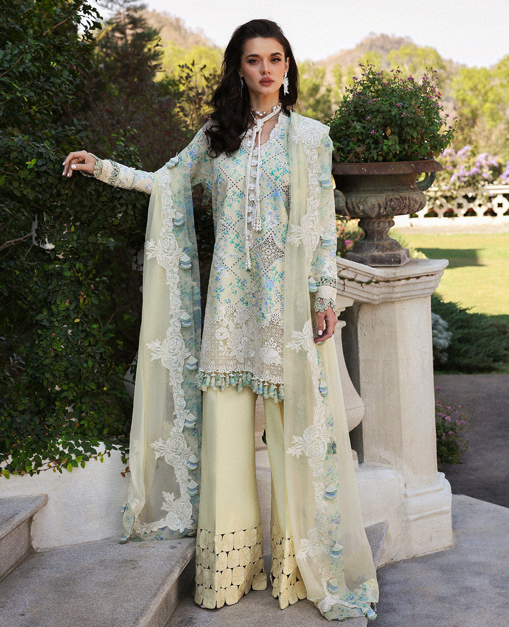 Republic Womenswear | Kalani Eid Luxury Lawn 25 | D8-A - Zuri -  Republic Womenswear Ladies Clothes - Original Designer Dress - House of Maryam