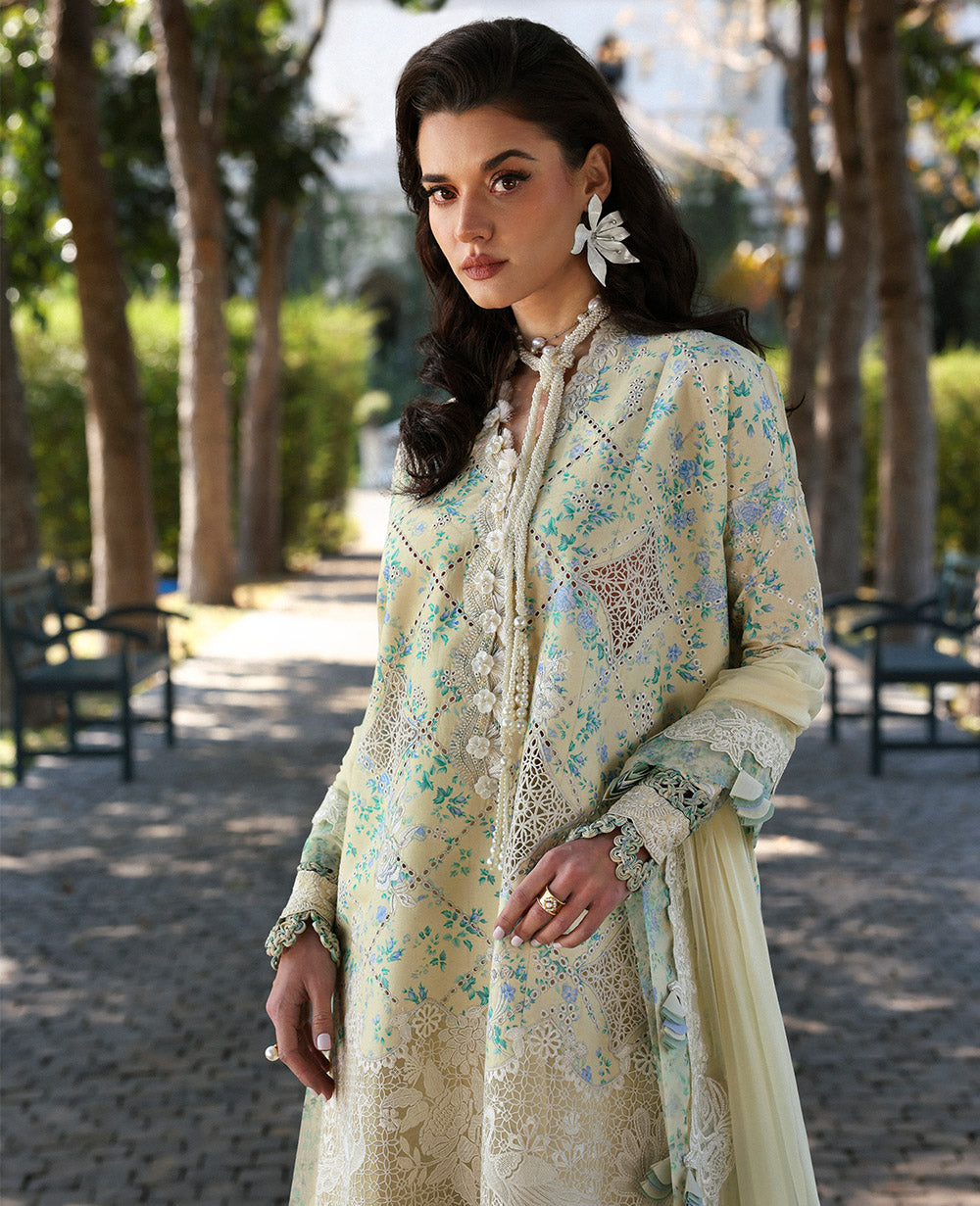 Republic Womenswear | Kalani Eid Luxury Lawn 25 | D8-A - Zuri -  Republic Womenswear Ladies Clothes - Original Designer Dress - House of Maryam