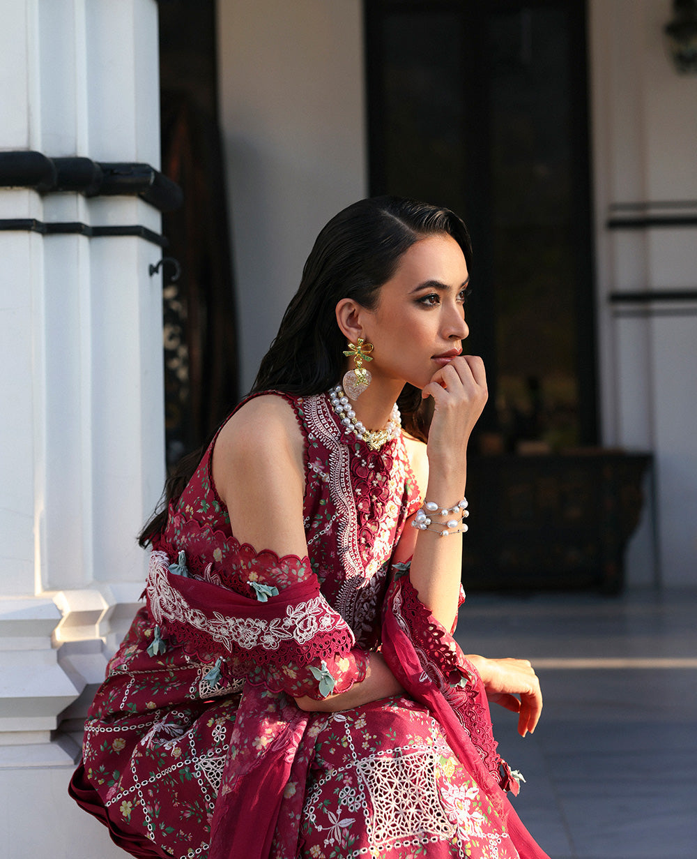 Republic Womenswear | Kalani Eid Luxury Lawn 25 | D8-B - Lyanna -  Republic Womenswear Ladies Clothes - Original Designer Dress - House of Maryam