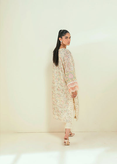 Dhanak | Signature Pret | SS24DA-2592 OFF-WHITE -  Dhanak Ladies Clothes - Original Designer Dress - House of Maryam