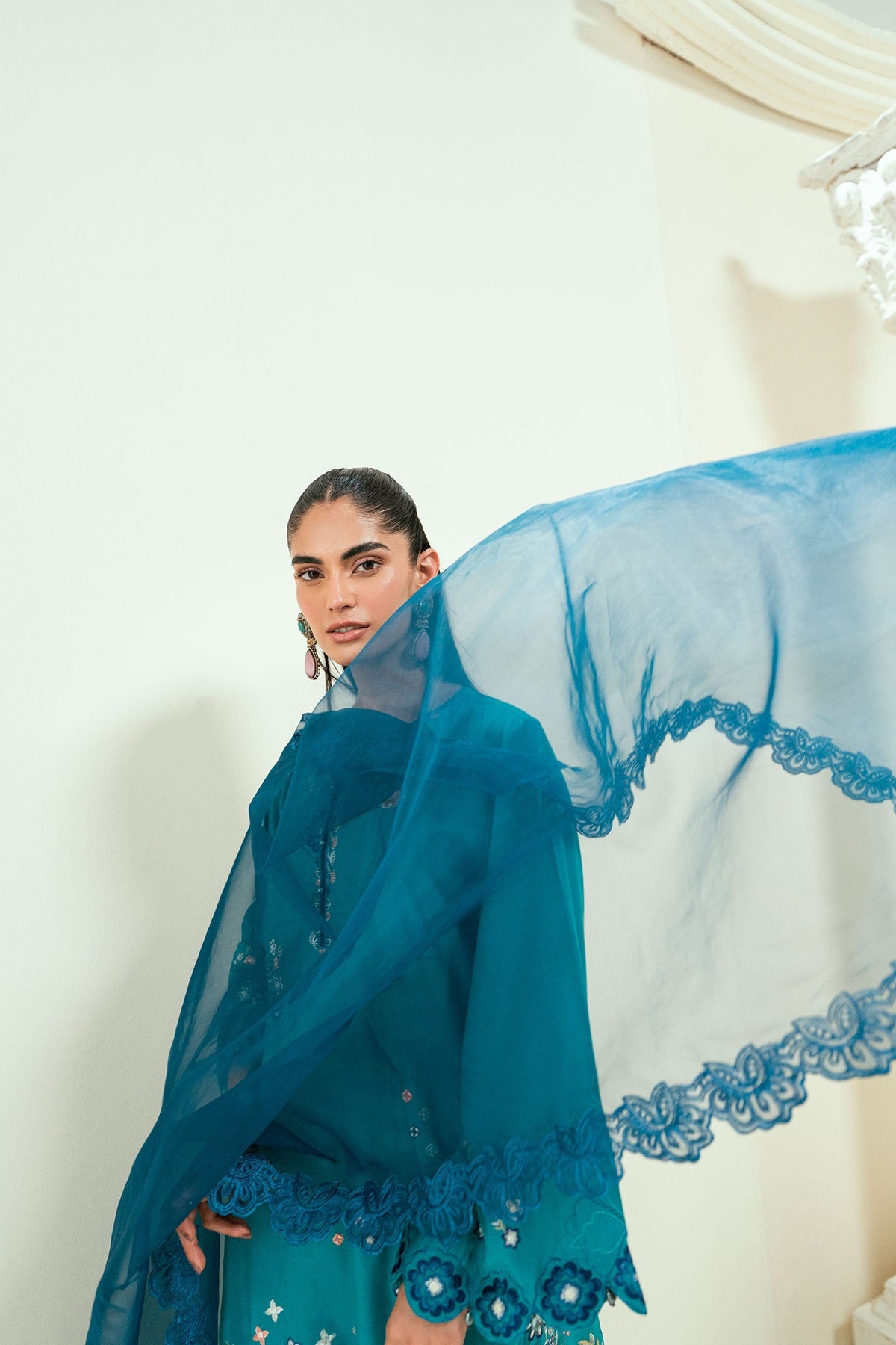Dhanak | Signature Pret | SS25DA-2699 C-GREEN -  Dhanak Ladies Clothes - Original Designer Dress - House of Maryam