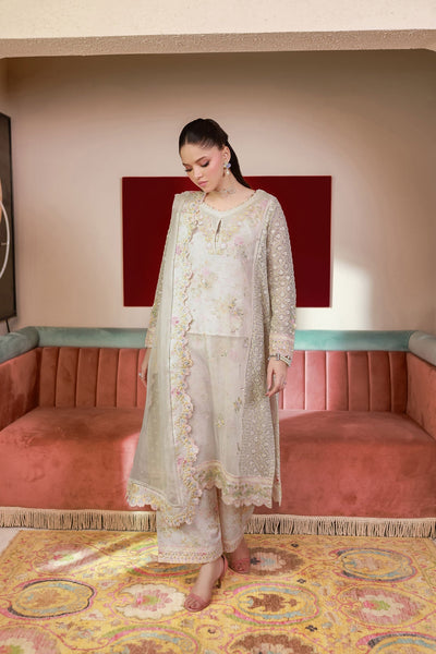 Dhanak | Chiffon Pret | SS25DA-2711 -  Dhanak Ladies Clothes - Original Designer Dress - House of Maryam