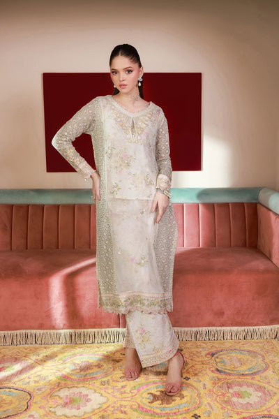 Dhanak | Chiffon Pret | SS25DA-2711 -  Dhanak Ladies Clothes - Original Designer Dress - House of Maryam