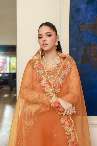 Dhanak | Chiffon Pret |  SS25DA-2716 -  Dhanak Ladies Clothes - Original Designer Dress - House of Maryam