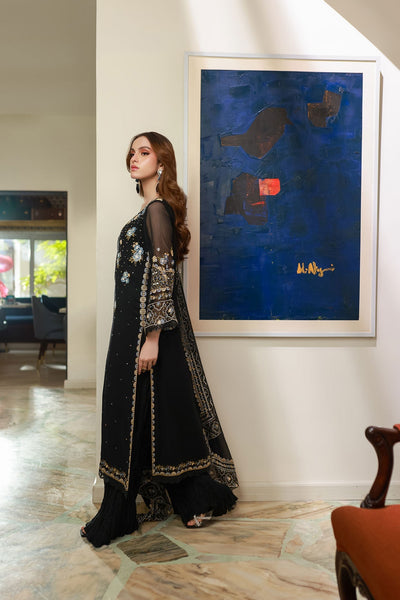 Dhanak | Chiffon Pret | SS25DA-2720 -  Dhanak Ladies Clothes - Original Designer Dress - House of Maryam