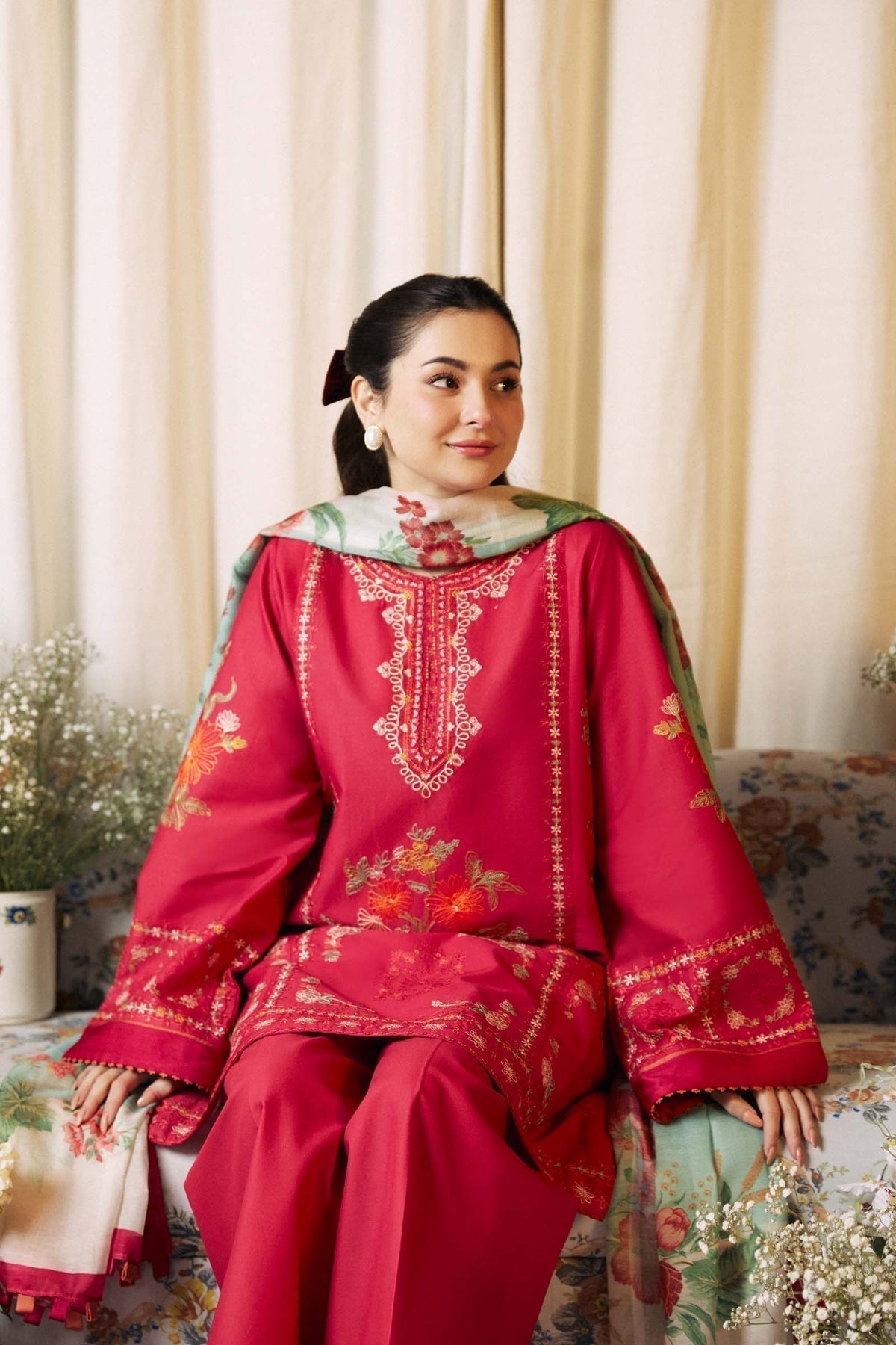 Zara Shahjahan | Coco Lawn Vol 2 | DAHLIA-1A -  Zara Shahjahan Luxury - Original Designer Dress - House of Maryam