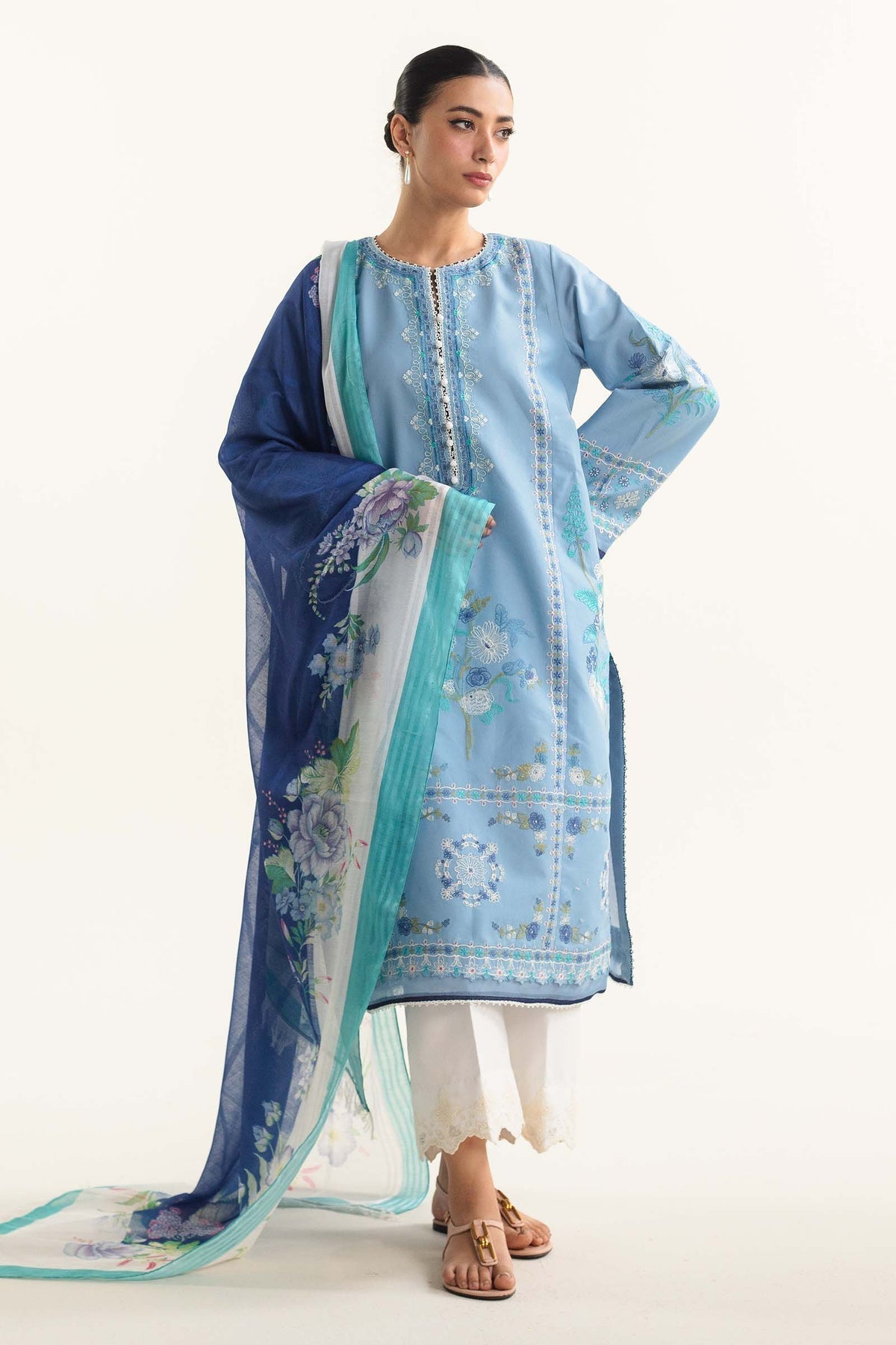 Zara Shahjahan | Coco Lawn Vol 2 | DAHLIA-1B -  Zara Shahjahan Luxury - Original Designer Dress - House of Maryam