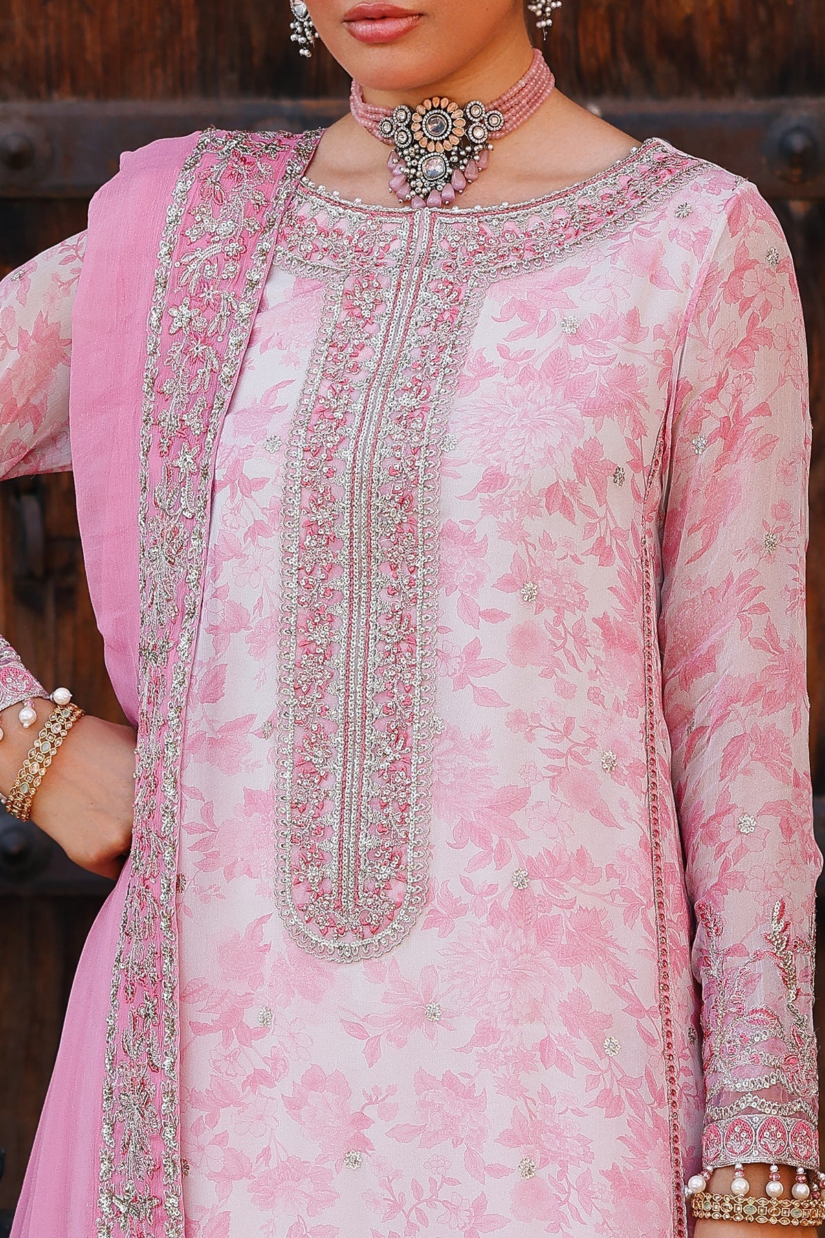Charizma | Vasal Chiffon | VSL25-17 -  Charizma Ladies Clothes - Original Designer Dress - House of Maryam
