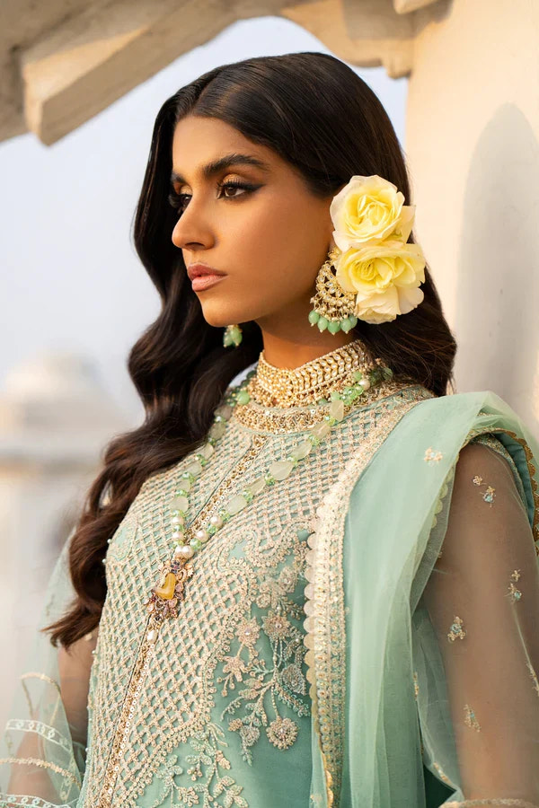 Ittehad | Dilruba Wedding Formals | ESDR76-SUT-GRN -  Ittehad Bridal - Original Designer Dress - House of Maryam
