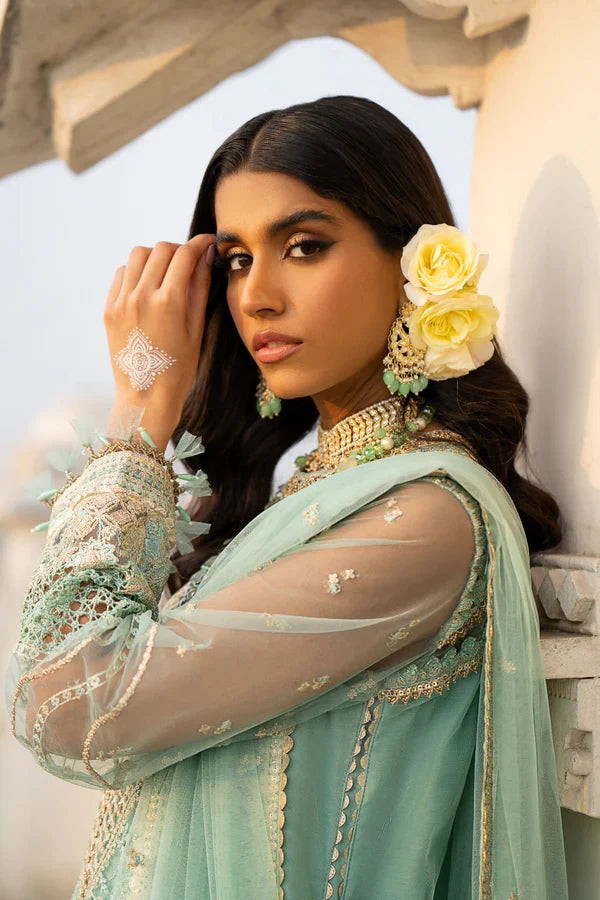 Ittehad | Dilruba Wedding Formals | ESDR76-SUT-GRN -  Ittehad Bridal - Original Designer Dress - House of Maryam