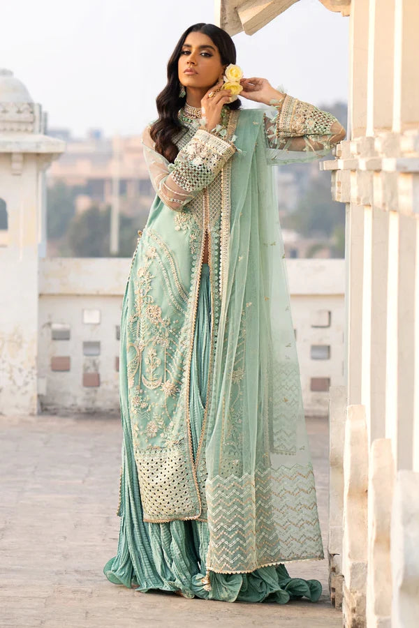 Ittehad | Dilruba Wedding Formals | ESDR76-SUT-GRN by Designer Ittehad - House of Maryam - Pakistani Designer Ethnic Wear in {{ shop.shopifyCountryName }}