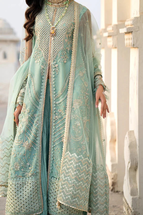 Ittehad | Dilruba Wedding Formals | ESDR76-SUT-GRN by Ittehad - House of Maryam