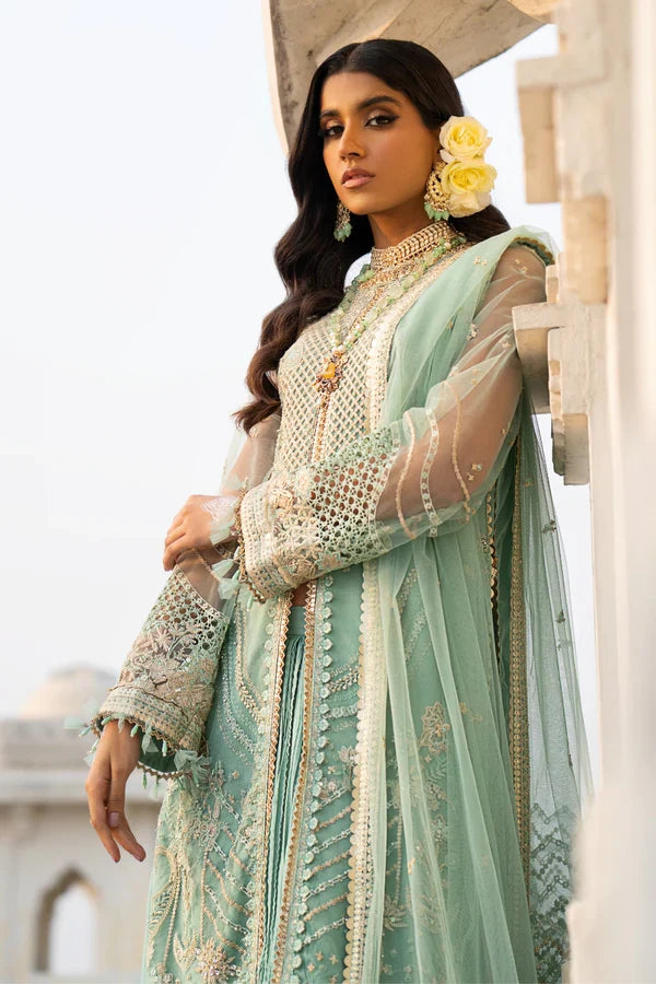 Ittehad | Dilruba Wedding Formals | ESDR76-SUT-GRN by Ittehad - House of Maryam