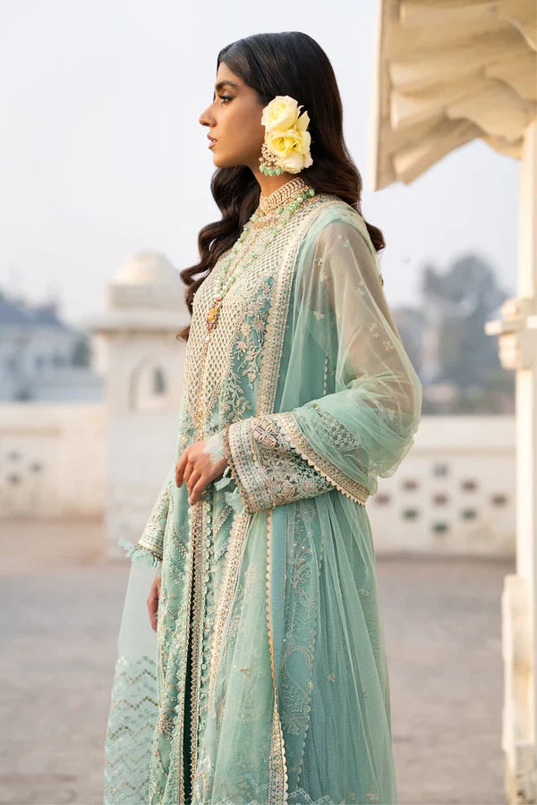 Ittehad | Dilruba Wedding Formals | ESDR76-SUT-GRN by Ittehad - House of Maryam