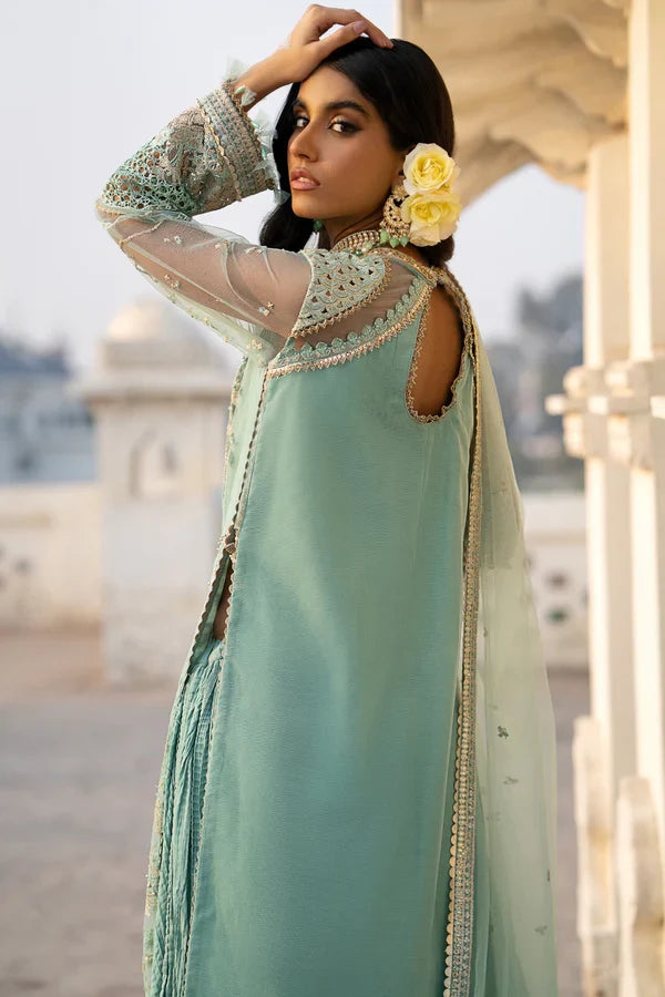 Ittehad | Dilruba Wedding Formals | ESDR76-SUT-GRN by Ittehad - House of Maryam