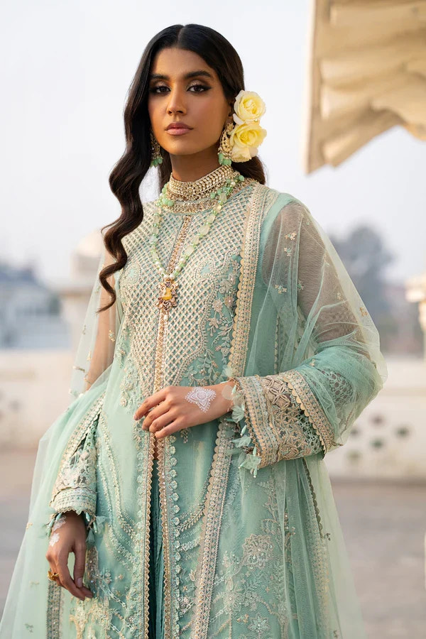 Ittehad | Dilruba Wedding Formals | ESDR76-SUT-GRN -  Ittehad Bridal - Original Designer Dress - House of Maryam