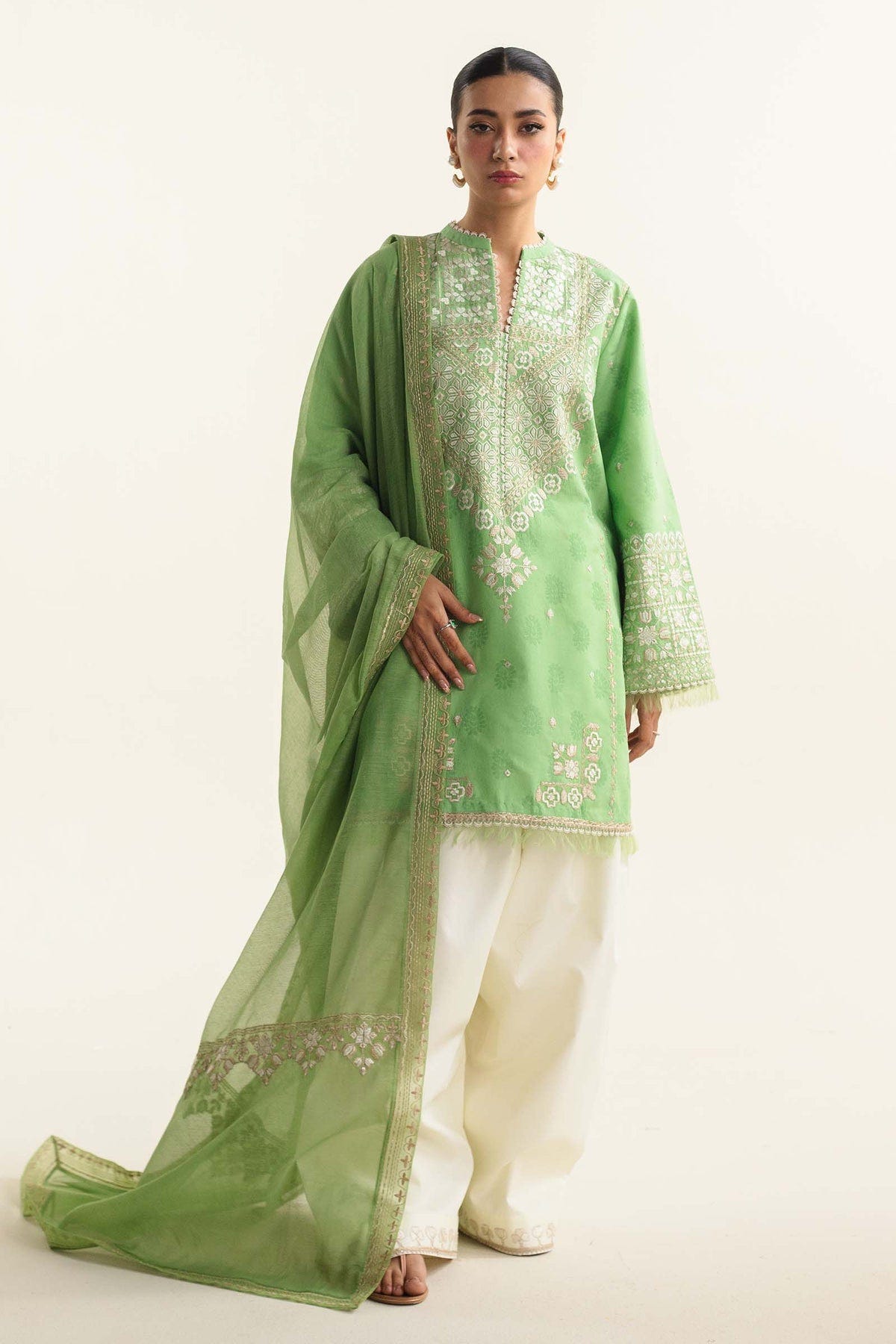Zara Shahjahan | Coco Lawn Vol 2 | DINARA-5A -  Zara Shahjahan Luxury - Original Designer Dress - House of Maryam