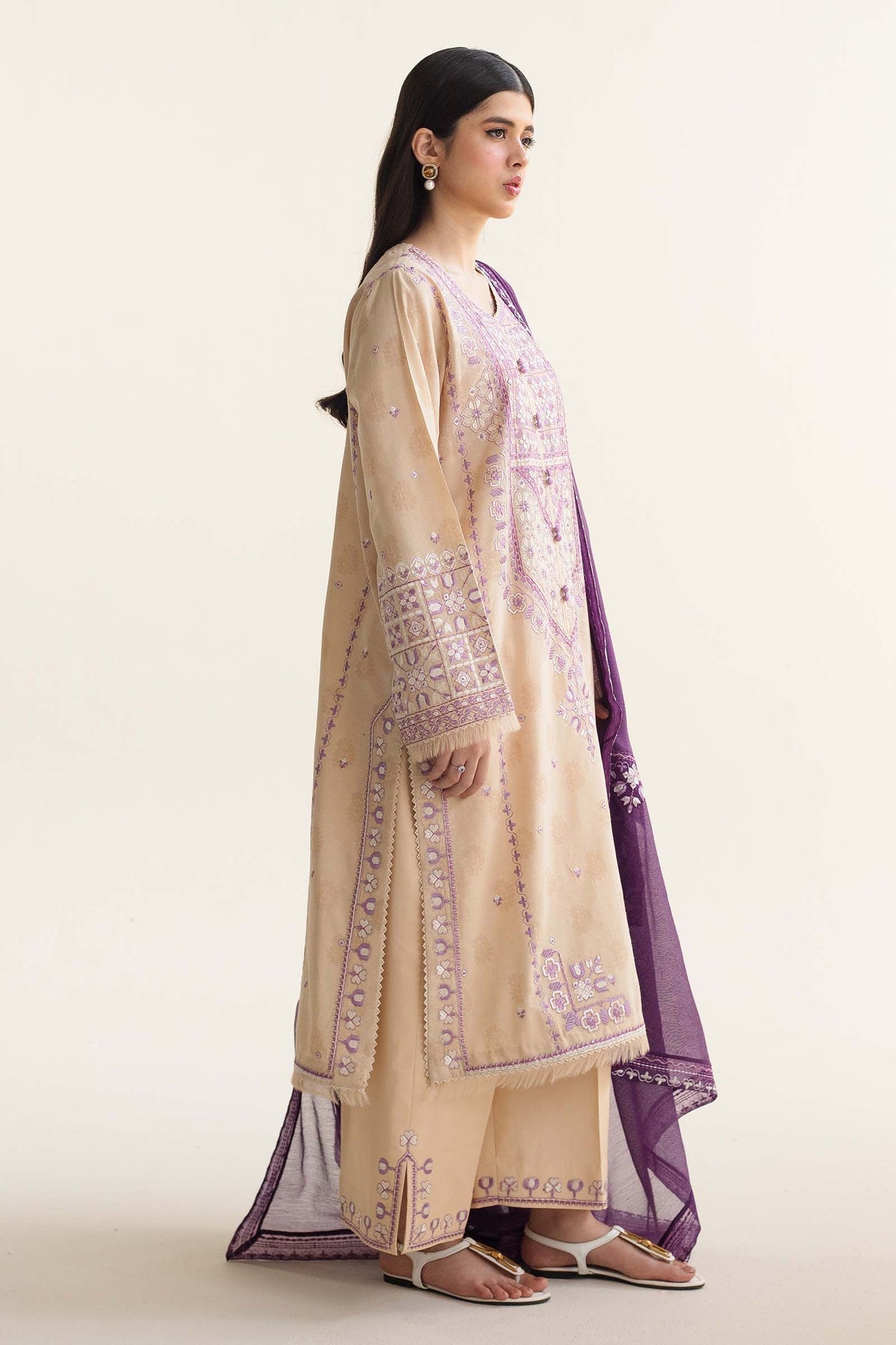 Zara Shahjahan | Coco Lawn Vol 2 | DINARA-5B -  Zara Shahjahan Luxury - Original Designer Dress - House of Maryam