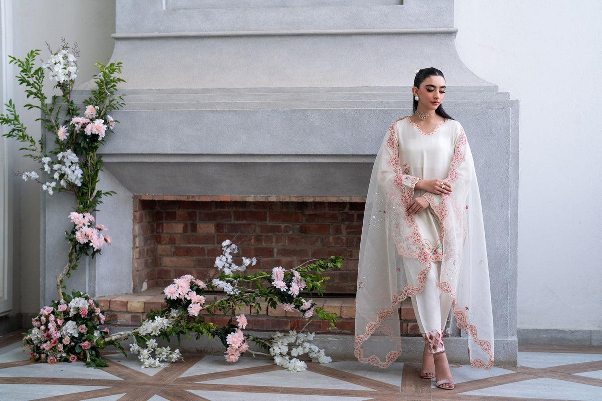 Dhanak | SS 25 Luxury Pret | SS25DL-0317 -  Dhanak Ladies Clothes - Original Designer Dress - House of Maryam