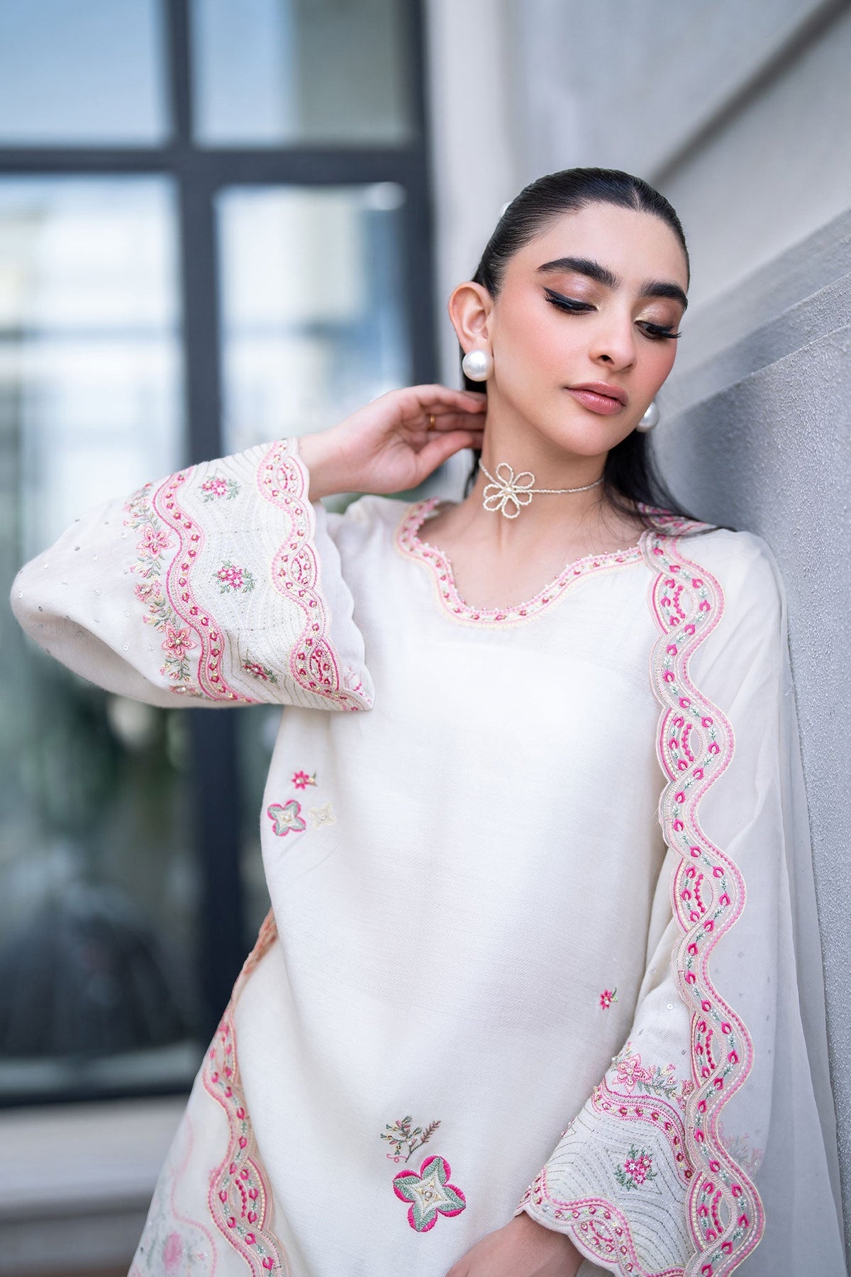 Dhanak | SS 25 Luxury Pret | SS25DL-0317 -  Dhanak Ladies Clothes - Original Designer Dress - House of Maryam