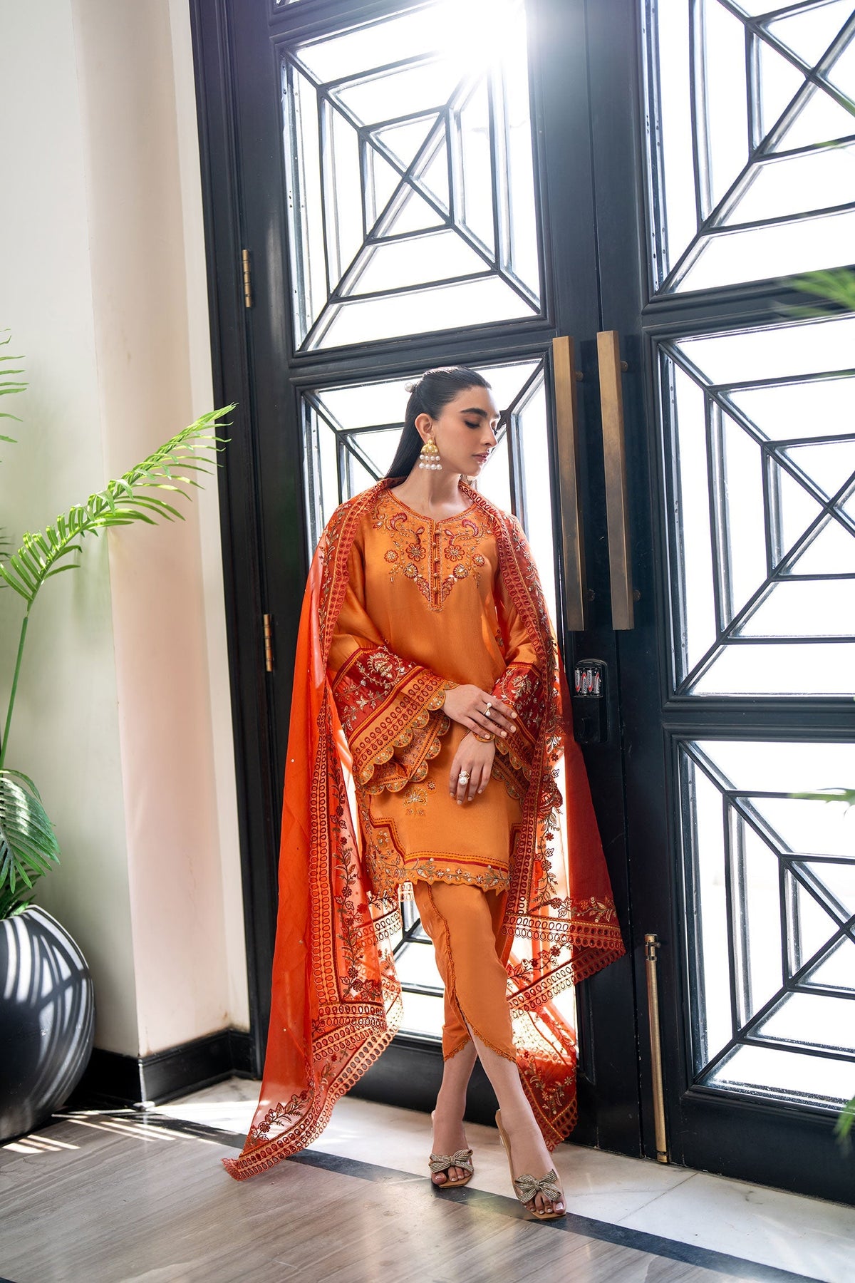 Dhanak | SS 25 Luxury Pret | SS25DL-0314 -  Dhanak Ladies Clothes - Original Designer Dress - House of Maryam