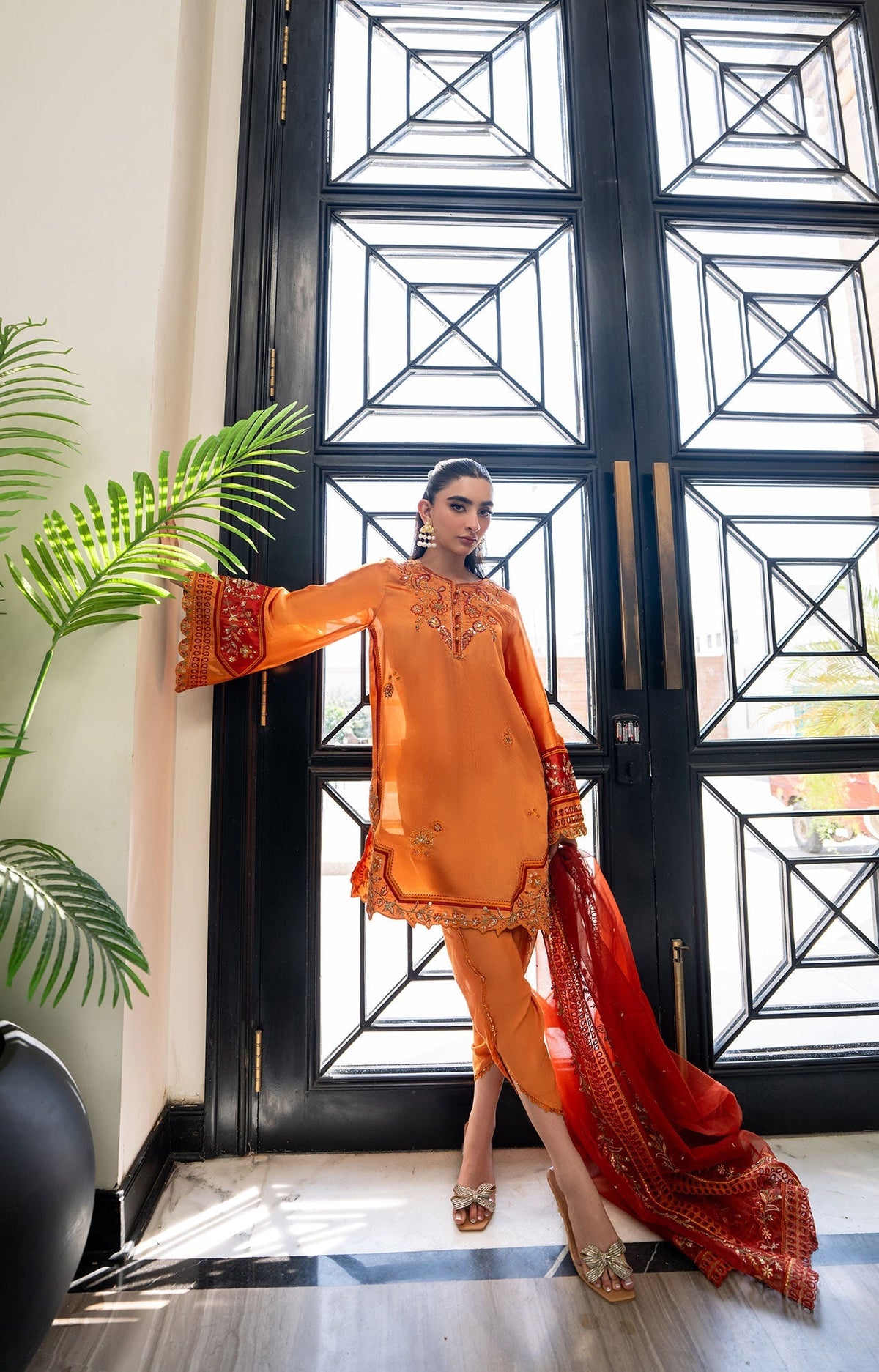 Dhanak | SS 25 Luxury Pret | SS25DL-0314 -  Dhanak Ladies Clothes - Original Designer Dress - House of Maryam