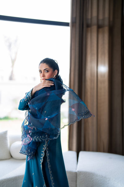 Dhanak | SS 25 Luxury Pret | SS25DL-0315 -  Dhanak Ladies Clothes - Original Designer Dress - House of Maryam