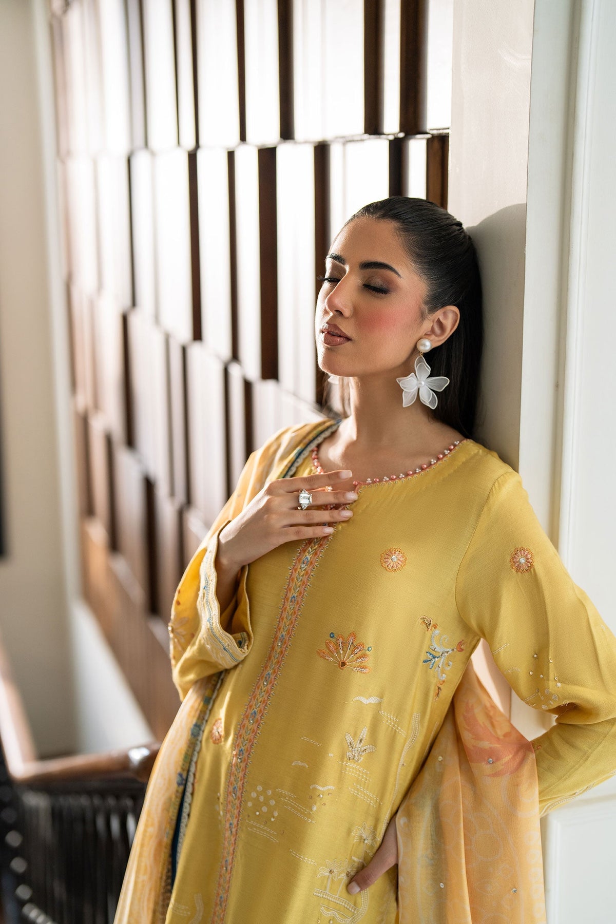 Dhanak | SS 25 Luxury Pret | SS25DL-0316 -  Dhanak Ladies Clothes - Original Designer Dress - House of Maryam