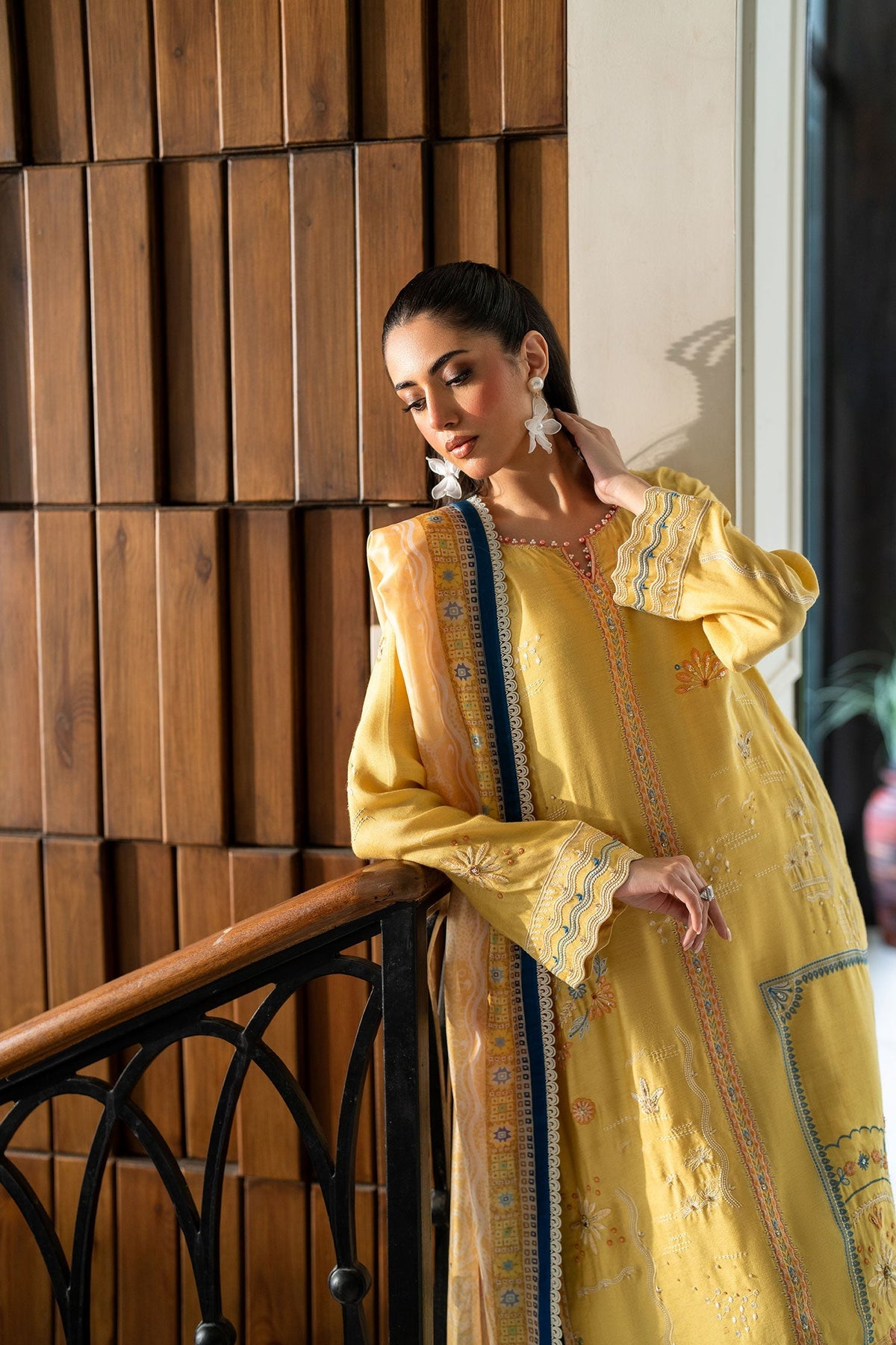 Dhanak | SS 25 Luxury Pret | SS25DL-0316 -  Dhanak Ladies Clothes - Original Designer Dress - House of Maryam