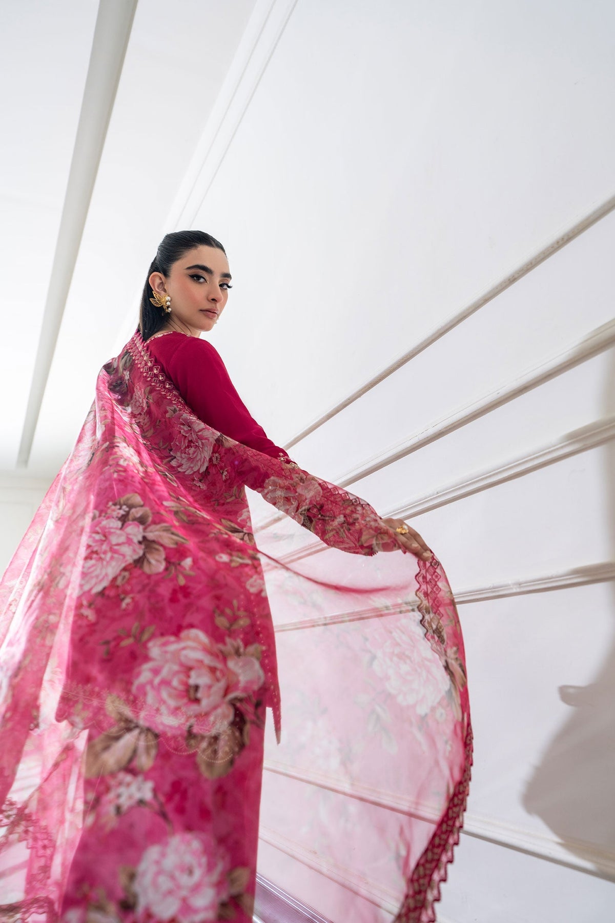 Dhanak | SS 25 Luxury Pret | SS25DL-0319 -  Dhanak Ladies Clothes - Original Designer Dress - House of Maryam