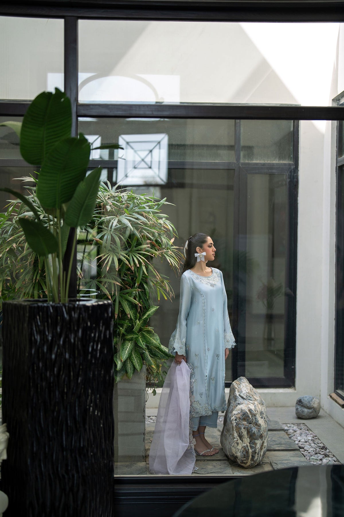 Dhanak | SS 25 Luxury Pret | SS25DL-0320 -  Dhanak Ladies Clothes - Original Designer Dress - House of Maryam