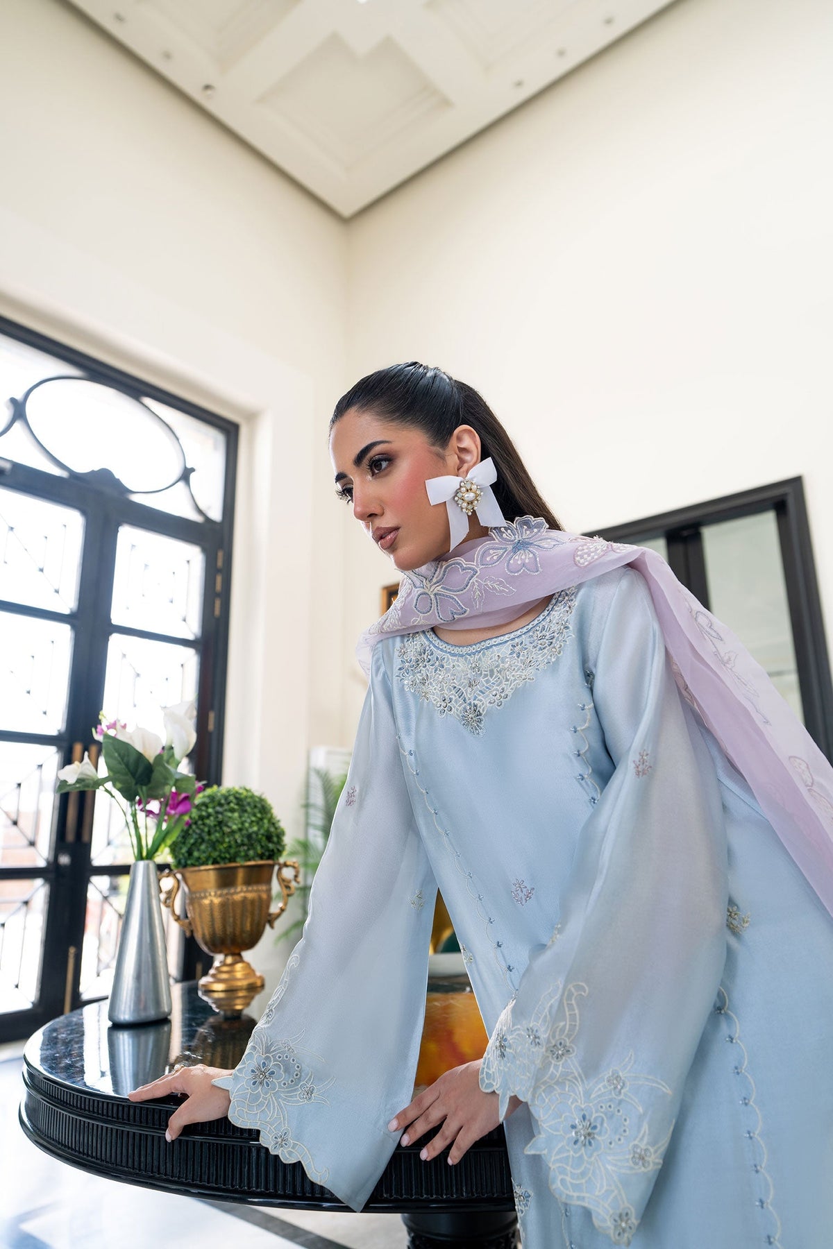 Dhanak | SS 25 Luxury Pret | SS25DL-0320 -  Dhanak Ladies Clothes - Original Designer Dress - House of Maryam