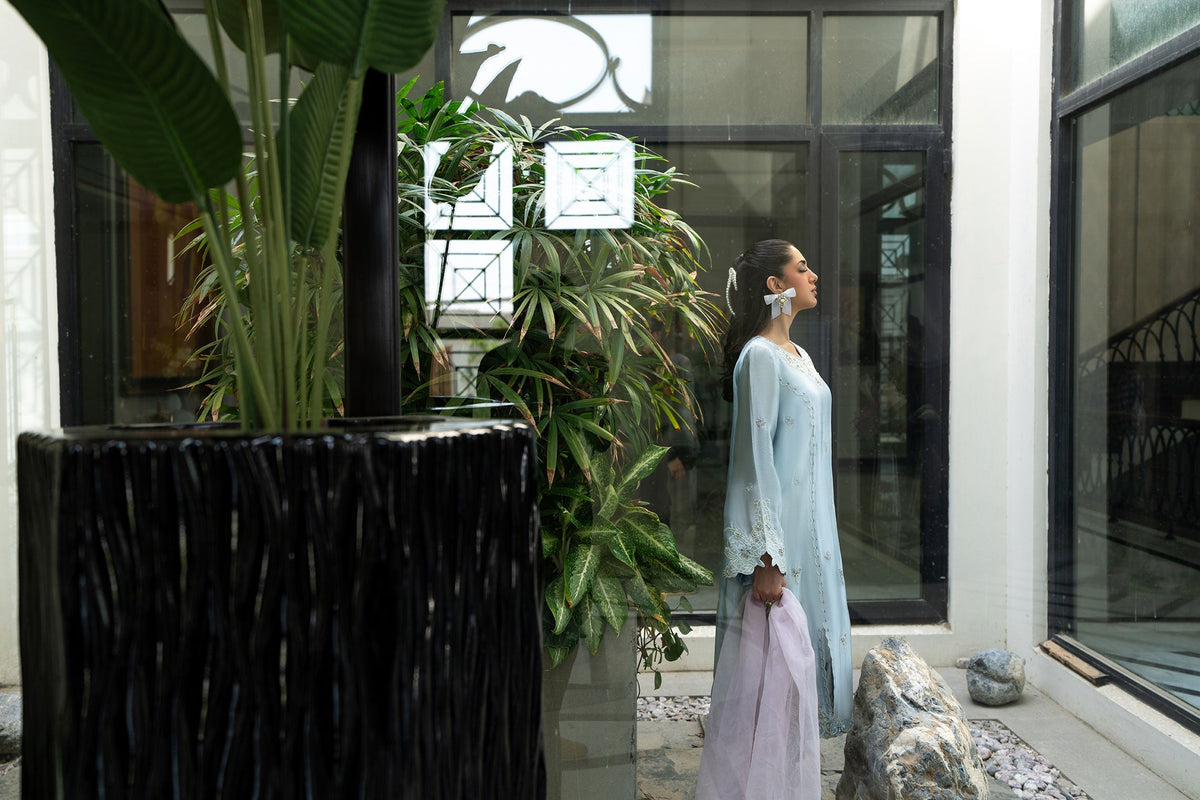 Dhanak | SS 25 Luxury Pret | SS25DL-0320 -  Dhanak Ladies Clothes - Original Designer Dress - House of Maryam
