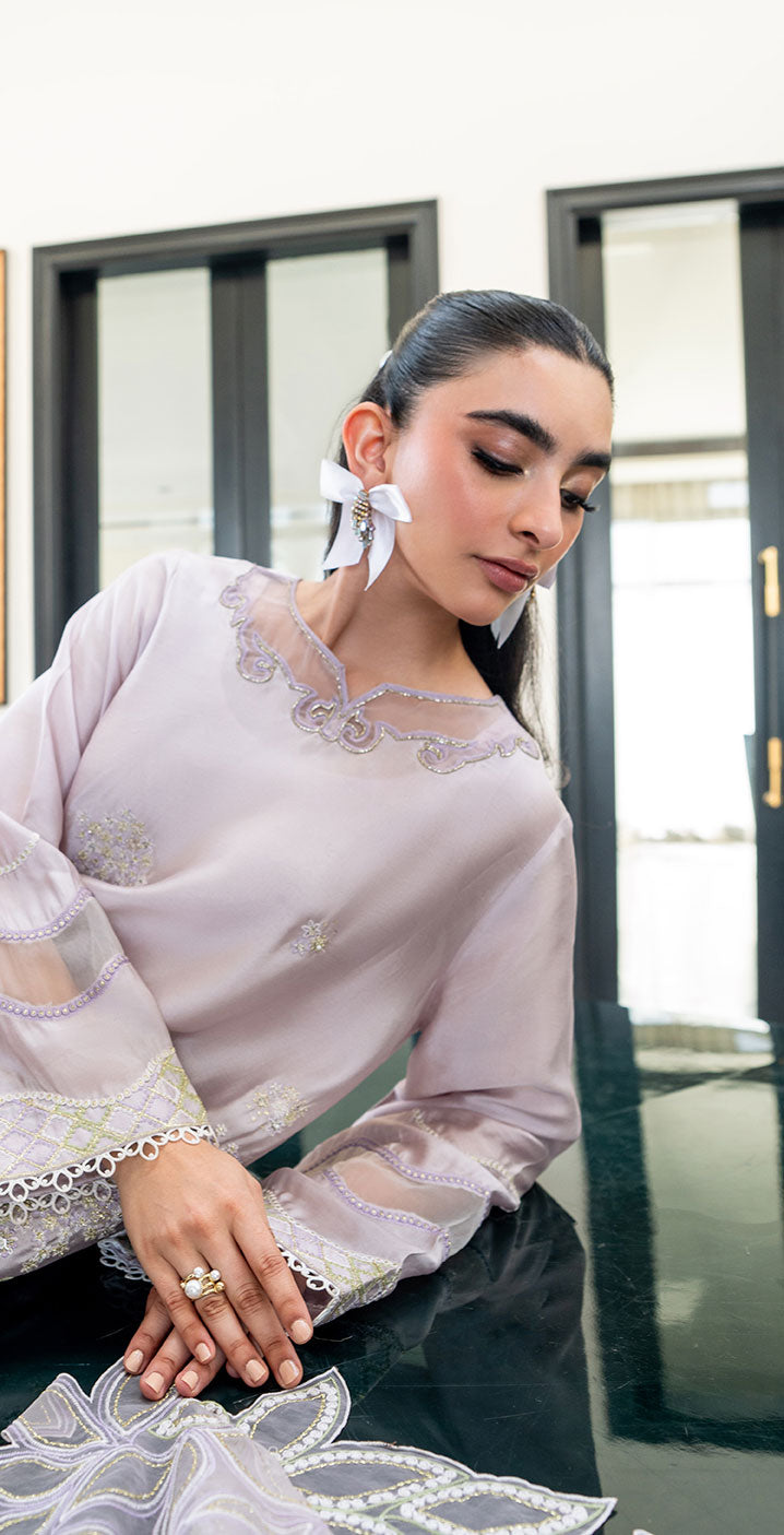 Dhanak | SS 25 Luxury Pret | SS25DL-0321 -  Dhanak Ladies Clothes - Original Designer Dress - House of Maryam