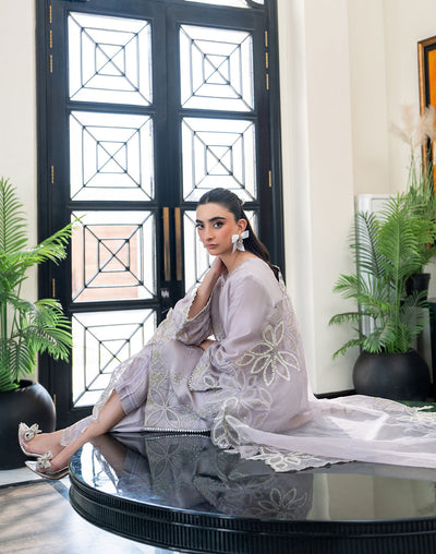 Dhanak | SS 25 Luxury Pret | SS25DL-0321 -  Dhanak Ladies Clothes - Original Designer Dress - House of Maryam