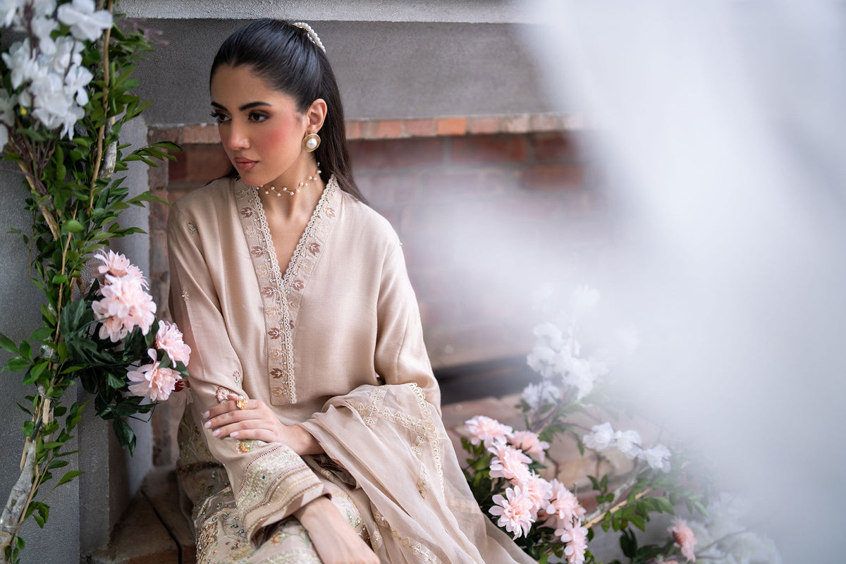 Dhanak | SS 25 Luxury Pret | SS25DL-0322 -  Dhanak Ladies Clothes - Original Designer Dress - House of Maryam