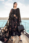 Maria B | Linen 23 | Black DL-1102 by Designer Maria B - House of Maryam - Pakistani Designer Ethnic Wear in {{ shop.shopifyCountryName }}