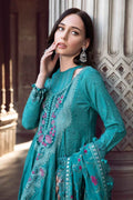 Maria B | Linen 23 | Teal DL-1105 by Designer Maria B - House of Maryam - Pakistani Designer Ethnic Wear in {{ shop.shopifyCountryName }}