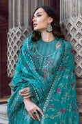 Maria B | Linen 23 | Teal DL-1105 by Designer Maria B - House of Maryam - Pakistani Designer Ethnic Wear in {{ shop.shopifyCountryName }}