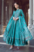 Maria B | Linen 23 | Teal DL-1105 by Designer Maria B - House of Maryam - Pakistani Designer Ethnic Wear in {{ shop.shopifyCountryName }}