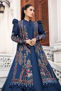 Maria B | Linen 23 | Navy Blue DL-1109 by Designer Maria B - House of Maryam - Pakistani Designer Ethnic Wear in {{ shop.shopifyCountryName }}