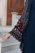 Maria B | Linen 23 | Navy Blue DL-1109 by Designer Maria B - House of Maryam - Pakistani Designer Ethnic Wear in {{ shop.shopifyCountryName }}