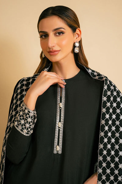 Cross Stitch | Exclusive Pret | Midnight Mirage-2PC (Shirt & Dupatta)