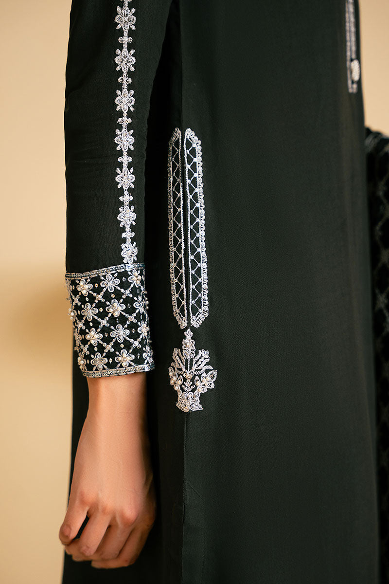 Cross Stitch | Exclusive Pret | Midnight Mirage-2PC (Shirt & Dupatta), image 6