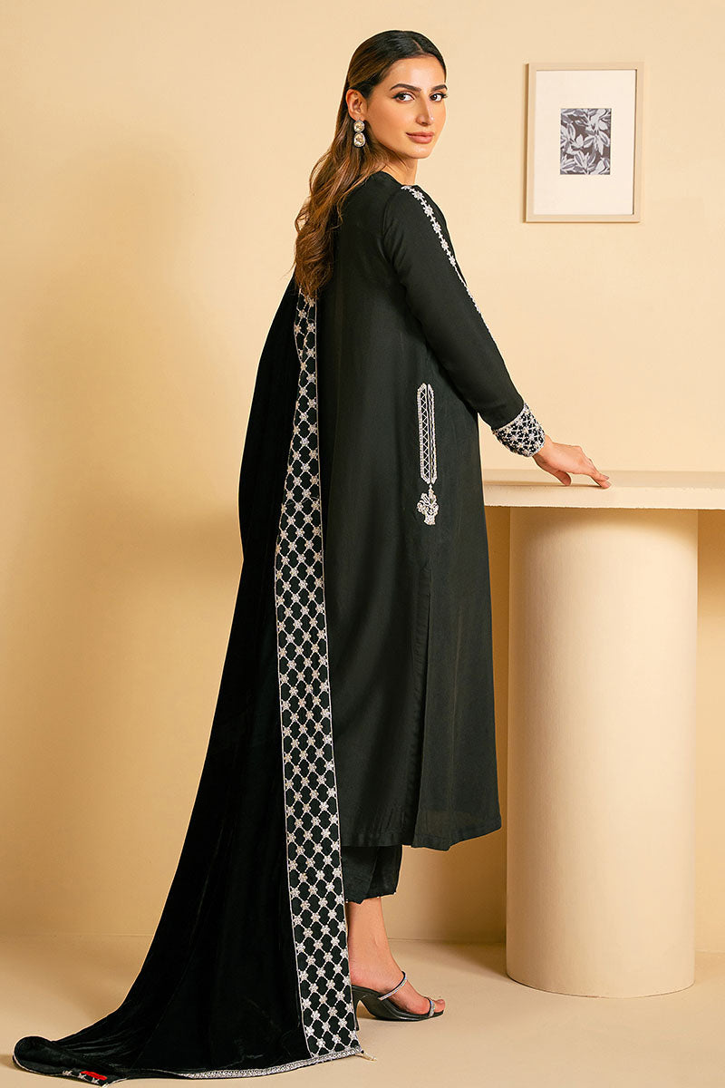 Cross Stitch | Exclusive Pret | Midnight Mirage-2PC (Shirt & Dupatta)-7