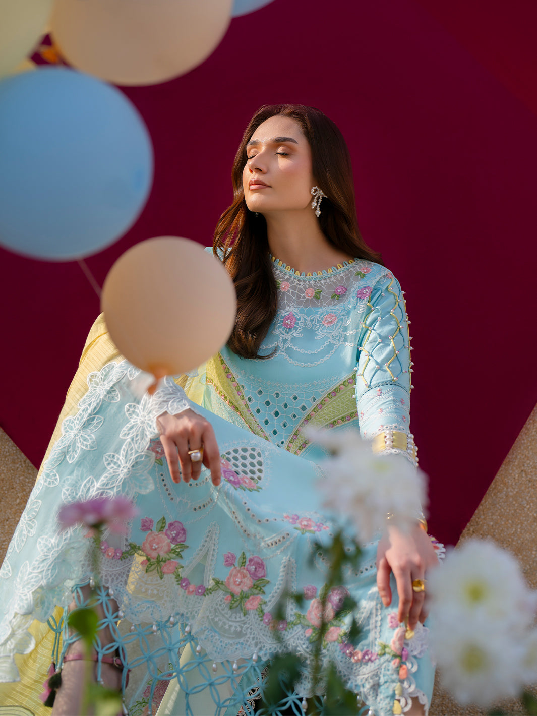 Parishay | Dil e Raqsam Festive Eid Lawn | DR-01 -  Parishay Ladies Clothes - Original Designer Dress - House of Maryam