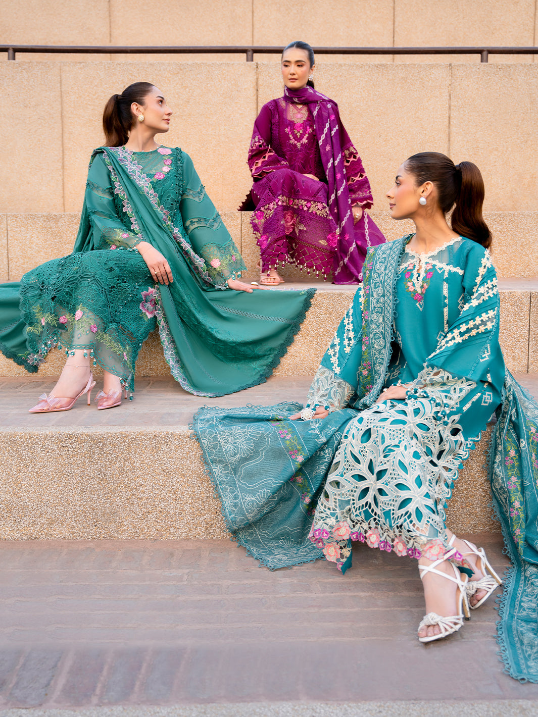 Parishay | Dil e Raqsam Festive Eid Lawn | DR-03 -  Parishay Ladies Clothes - Original Designer Dress - House of Maryam