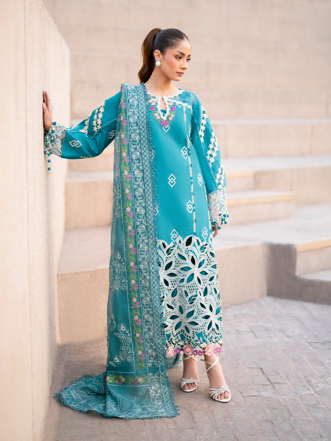 Parishay | Dil e Raqsam Festive Eid Lawn | DR-03 -  Parishay Ladies Clothes - Original Designer Dress - House of Maryam