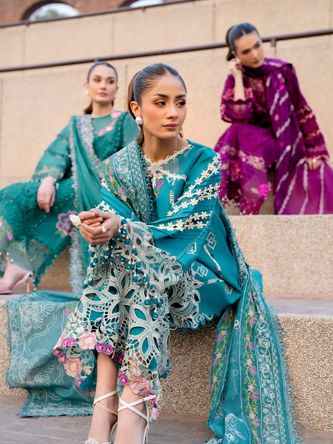 Parishay | Dil e Raqsam Festive Eid Lawn | DR-03 -  Parishay Ladies Clothes - Original Designer Dress - House of Maryam